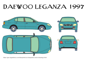 Daewoo Leganza 1997