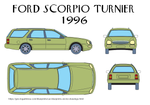 Ford Scorpio Turnier 1996