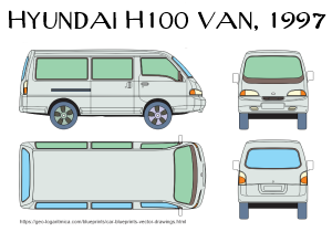 Hyundai h100 Van 1997