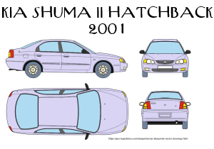 Kia Shuma II Hatchback 2001