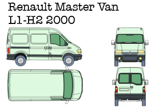 Renault Master Van L1/H2 (2000)