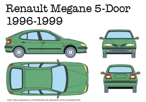 Renault Megane 5-Door 1996-1999