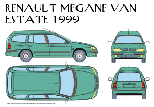 Renault Megane Van Estate (1999)