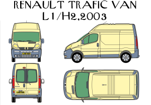 Renault Trafic Van L1H2 2003