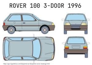 Rover 100 3-door 1996