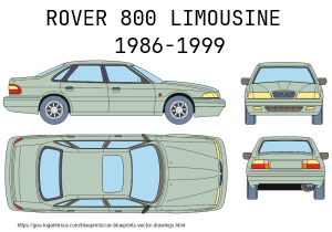 Rover 800 Limousine 1986-1999
