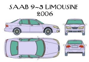 Saab 9-5 Limousine 2006