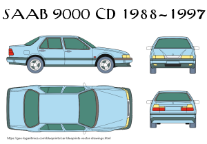 Saab 9000 CD 1988-1997