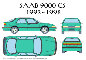Saab 9000 CS 1992-1998