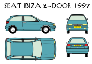 Seat Ibiza 2-Door 1997