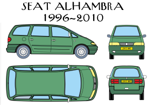 Seat Alhambra 1996-2010