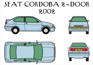 Seat Cordoba 2-Door 2002