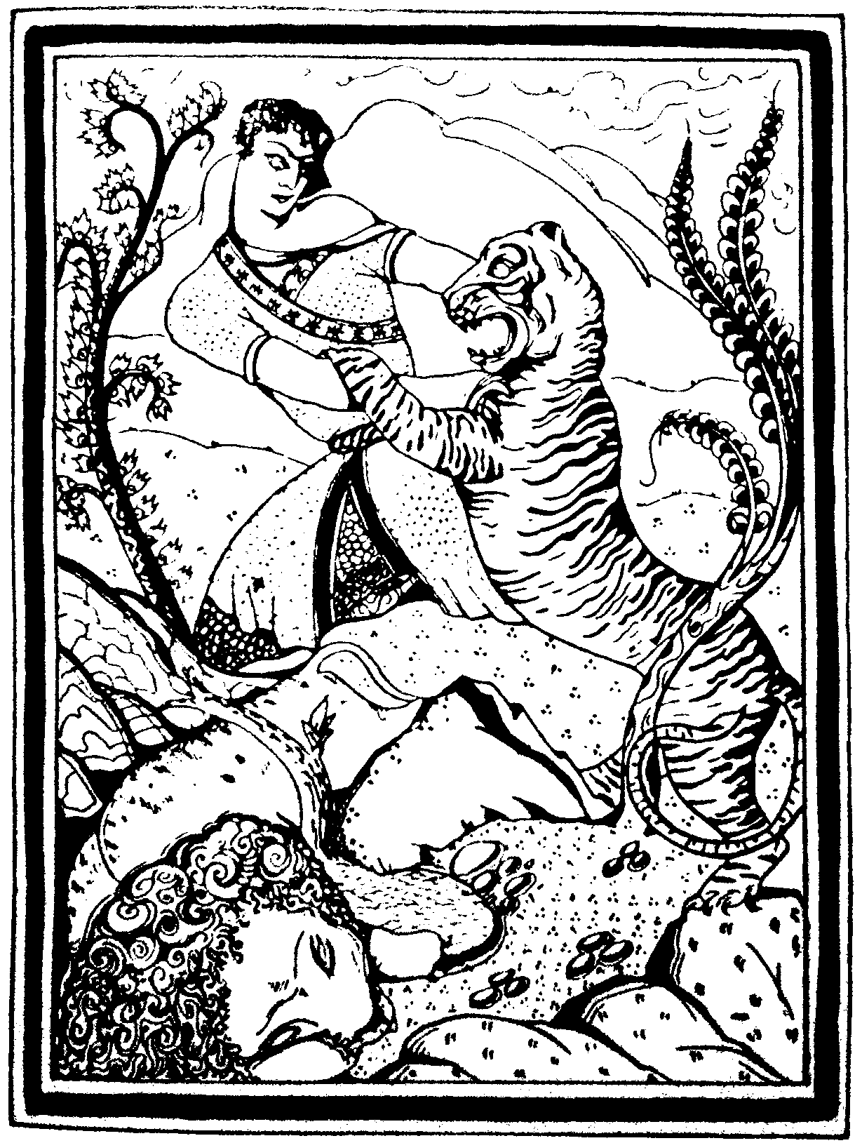 The Kningt in the Tiger's Skin