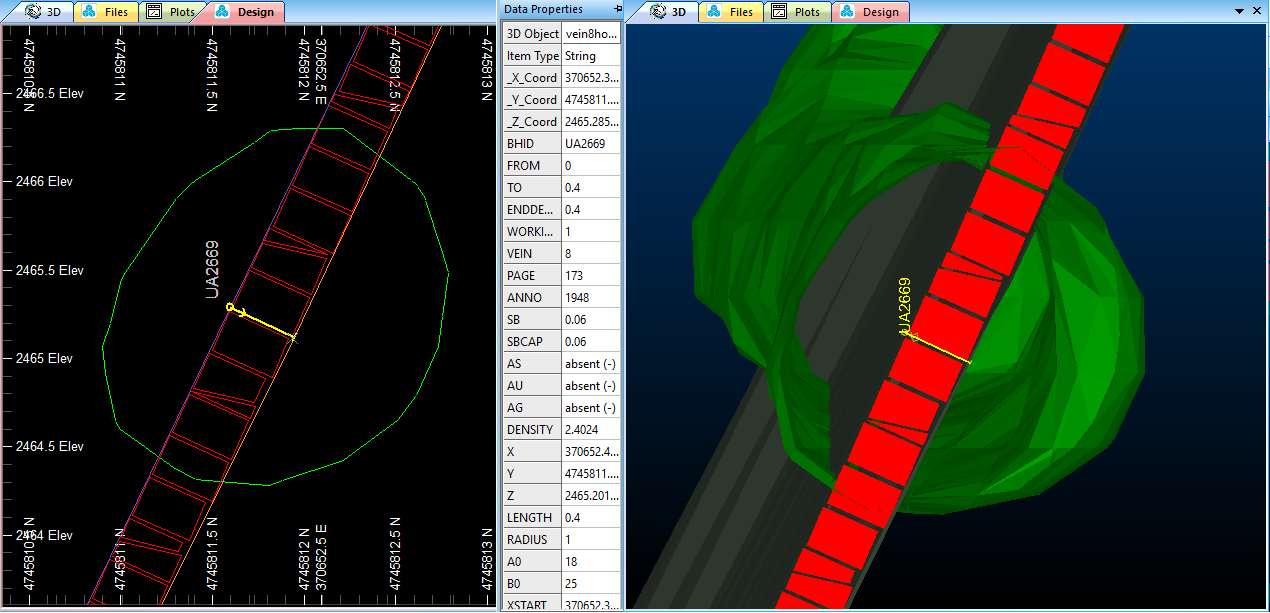 Zopkhito Antimony point Cloud Survey Wireframe